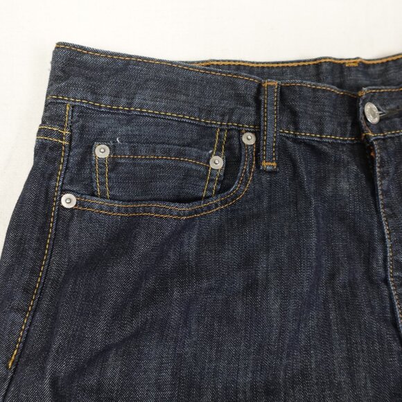 Levi's 513 Slim Straight Jeans Men's 36x28 100% Cotton Denim - Picture 8 of 11